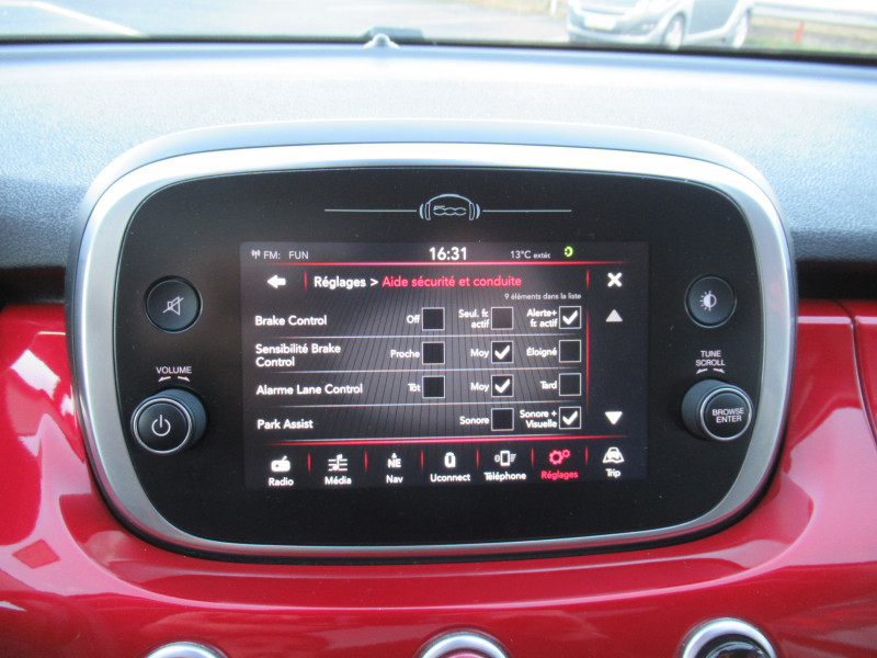Photo 13 de l'offre de FIAT 500X 1.4 MULTIAIR 16V 140CH CLUB DCT à 13990€ chez J'NOV AUTO