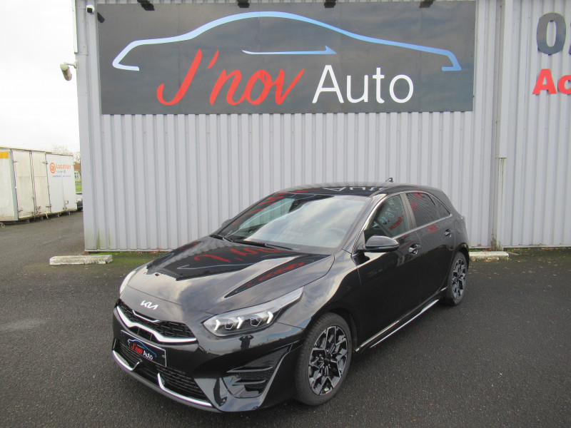 Kia CEED 1.6 CRDI 136CH MHEV GT LINE PREMIUM Diesel NOIR Occasion à vendre