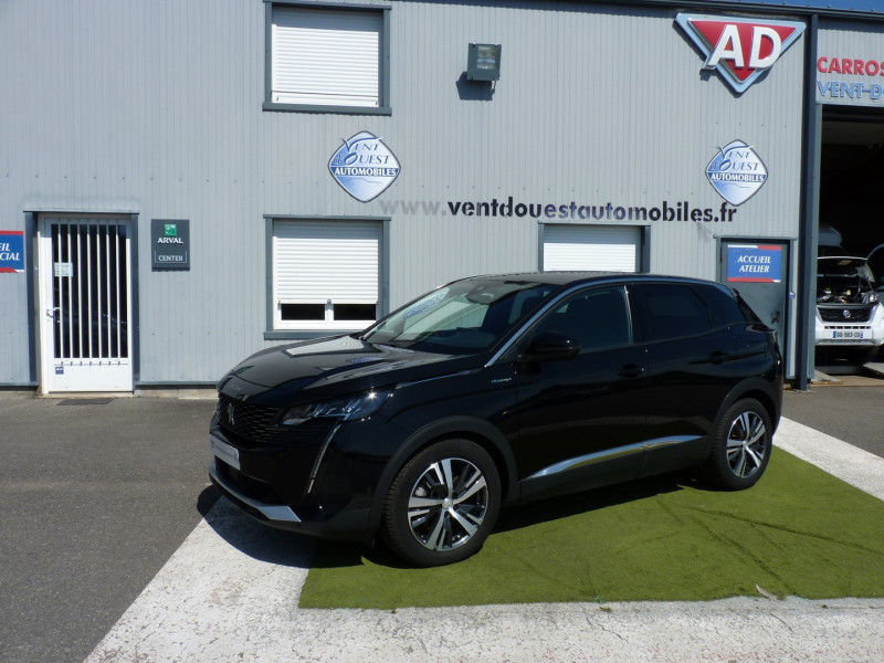 Peugeot 3008 HYBRID4 300CH ALLURE PACK E-EAT8 Hybride NOIR METAL  Occasion à vendre