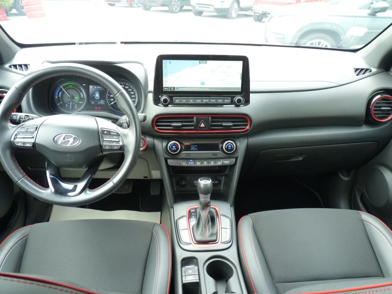 Photo 7 de l'offre de HYUNDAI KONA 1.6 GDI 141CH HYBRID CREATIVE DCT-6 à 17990€ chez Vent d'ouest automobiles