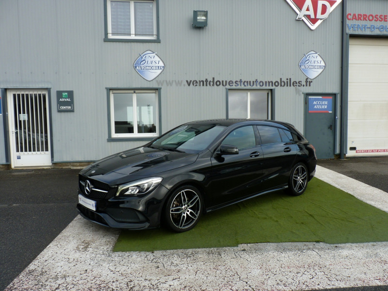 Mercedes-Benz CLA SHOOTING BRAKE 200 D FASCINATION 7G-DCT EURO6C Diesel NOIR Occasion à vendre
