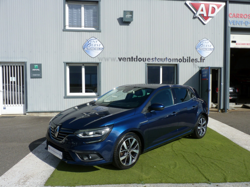 Renault MEGANE IV 1.2 TCE 130CH ENERGY INTENS Essence BLEU METAL Occasion à vendre