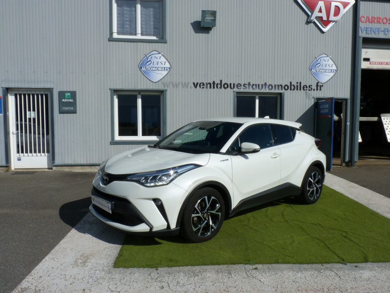 Toyota C-HR 184H DISTINCTIVE 2WD E-CVT MY20 Hybride BLANC NACRE Occasion à vendre