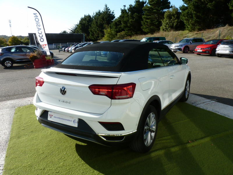 Photo 4 de l'offre de VOLKSWAGEN T-ROC CABRIOLET 1.5 TSI EVO 150CH STYLE DSG7 à 24490€ chez Vent d'ouest automobiles