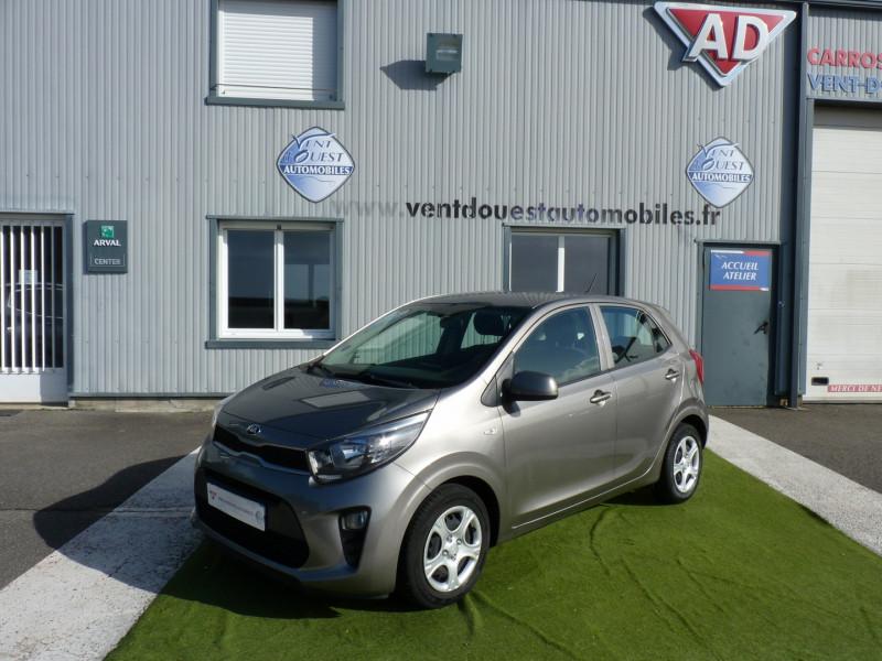 Kia PICANTO 1.0 67CH ACTIVE EURO6D-T Essence GRIS FONCE METAL Occasion à vendre