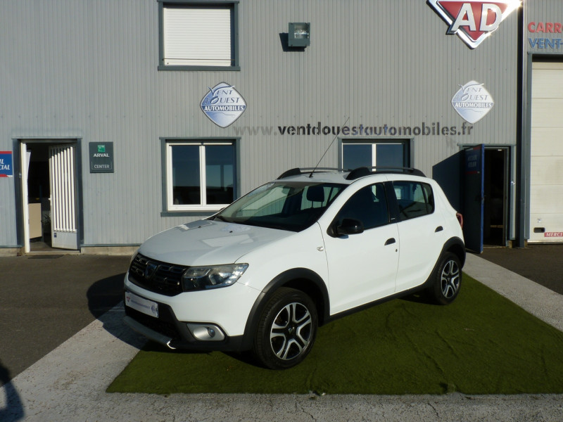 Dacia SANDERO 0.9 TCE 90CH STEPWAY -18 Essence BLANC Occasion à vendre