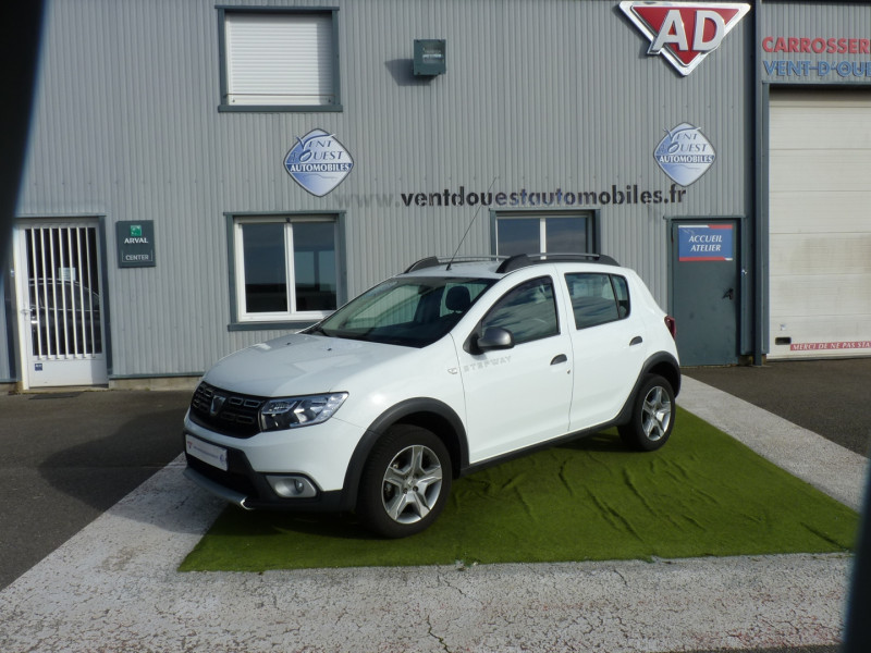 Dacia SANDERO 1.5 DCI 90CH STEPWAY Diesel BLANC Occasion à vendre