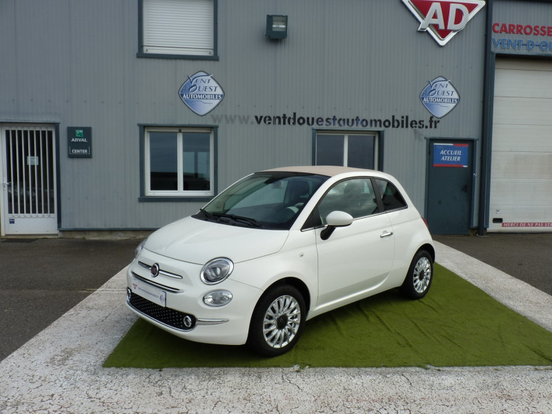 Fiat 500C 1.0 70CH BSG S&S Essence BLANC IVOIRE Occasion à vendre