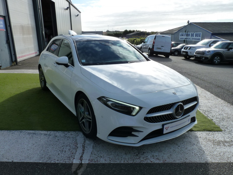 Photo 2 de l'offre de MERCEDES-BENZ CLASSE A 180 136CH AMG LINE 7G-DCT à 21990€ chez Vent d'ouest automobiles