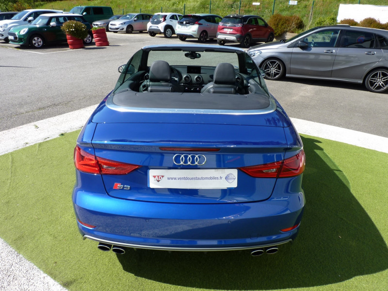Photo 14 de l'offre de AUDI S3 CABRIOLET 2.0 TFSI 300CH QUATTRO S TRONIC 6 à 26990€ chez Vent d'ouest automobiles