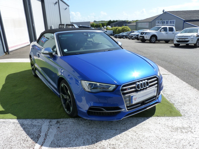 Photo 2 de l'offre de AUDI S3 CABRIOLET 2.0 TFSI 300CH QUATTRO S TRONIC 6 à 26990€ chez Vent d'ouest automobiles