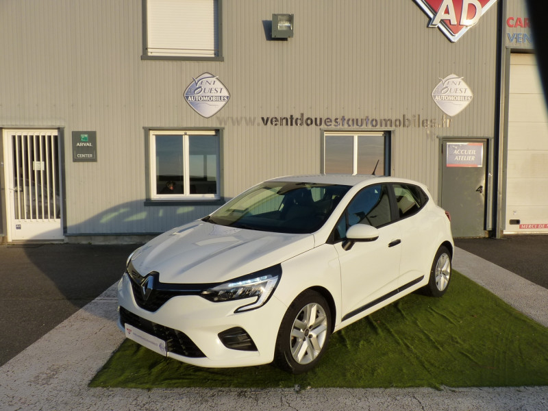 Renault CLIO V 1.0 SCE 65CH BUSINESS -21 Essence BLANC Occasion à vendre