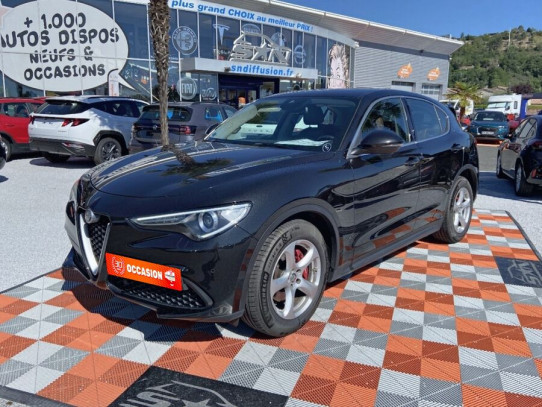 Acheter ALFA ROMEO Stelvio 2.2 D 180 AT8 SUPER GPS CUIR JA 18" chez SN Diffusion