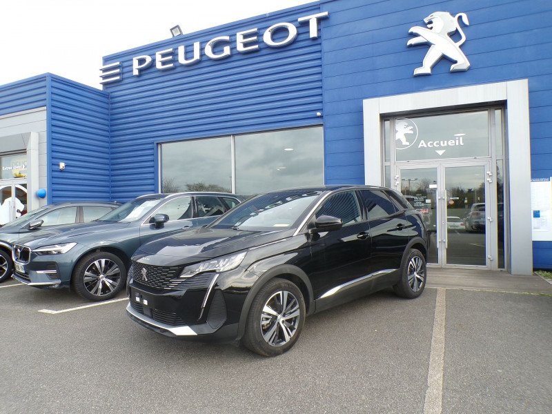 Peugeot 3008 1.5 BLUEHDI 130CH S&S ALLURE PACK EAT8 Diesel NOIR Occasion à vendre