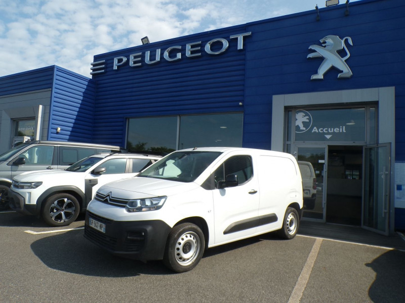 Citroen BERLINGO VAN M 950KG BLUEHDI 130CH S&S EAT8 Diesel BLANC Occasion à vendre