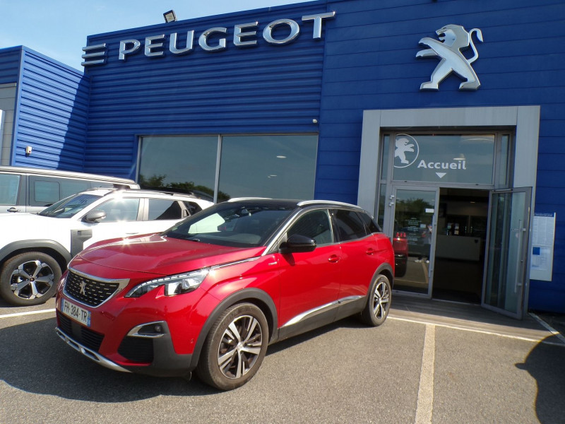 Peugeot 3008 1.5 BLUEHDI 130CH E6.C GT LINE S&S EAT8 Diesel ROUGE Occasion à vendre