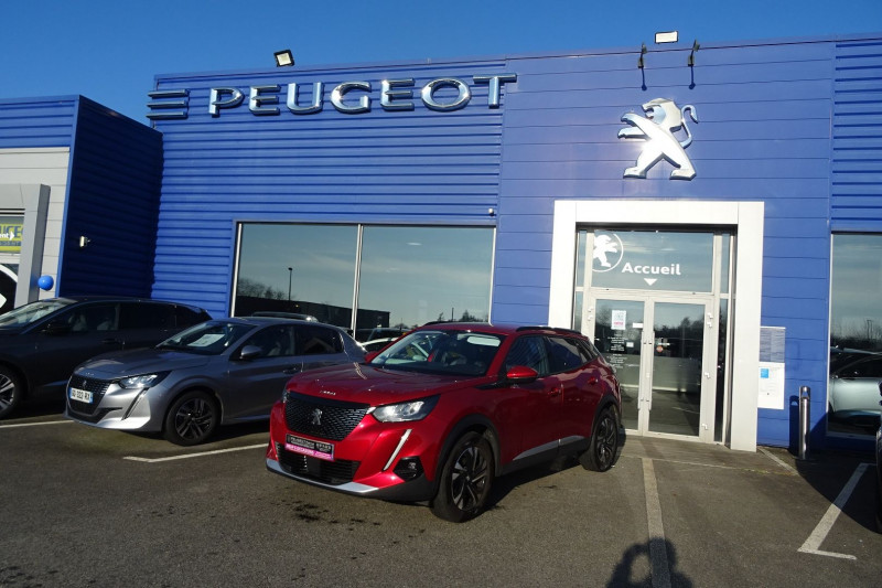Peugeot 2008 1.2 PURETECH 130CH S&S ALLURE Essence ROUGE Occasion à vendre