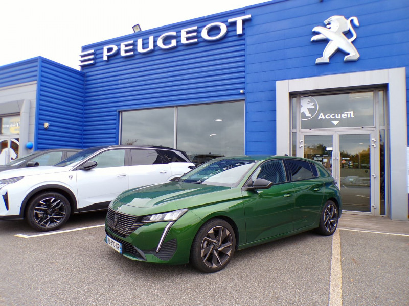Peugeot 308 1.2 PURETECH 130CH S&S ALLURE PACK EAT8 Essence VERT OLIVINE Occasion à vendre