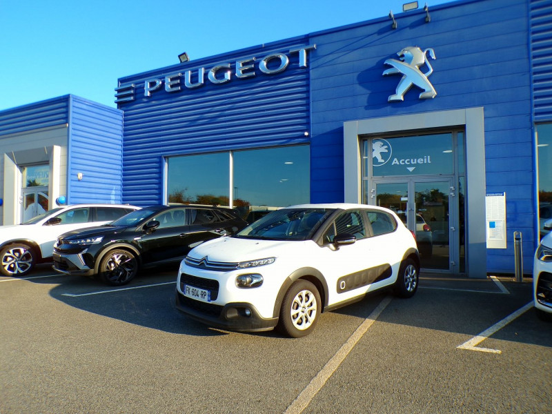 Citroen C3 BLUEHDI 100CH FEEL BUSINESS S&S E6.D-TEMP BVM5 Diesel BLANC Occasion à vendre