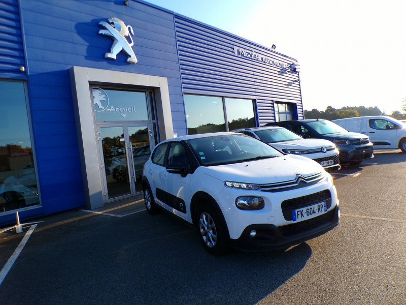 Photo 2 de l'offre de CITROEN C3 BLUEHDI 100CH FEEL BUSINESS S&S E6.D-TEMP BVM5 à 11490€ chez Mézière Automobiles