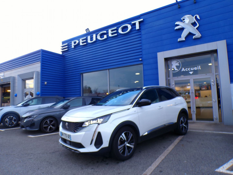 Peugeot 3008 1.5 BLUEHDI 130CH S&S GT EAT8 Diesel BLANC Occasion à vendre