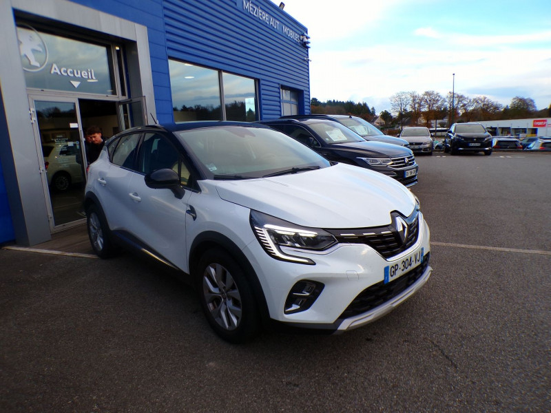 Renault CAPTUR II 1.3 TCE 140CH FAP INTENS -21 ESSENCE/MICRO-HYBRID BLANC Occasion à vendre