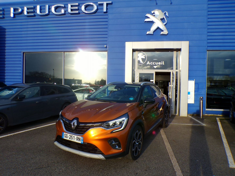 Renault CAPTUR II 1.6 E-TECH HYBRIDE RECHARGEABLE 160CH INTENS -21 Hybride CUIVRE/NOIR Occasion à vendre