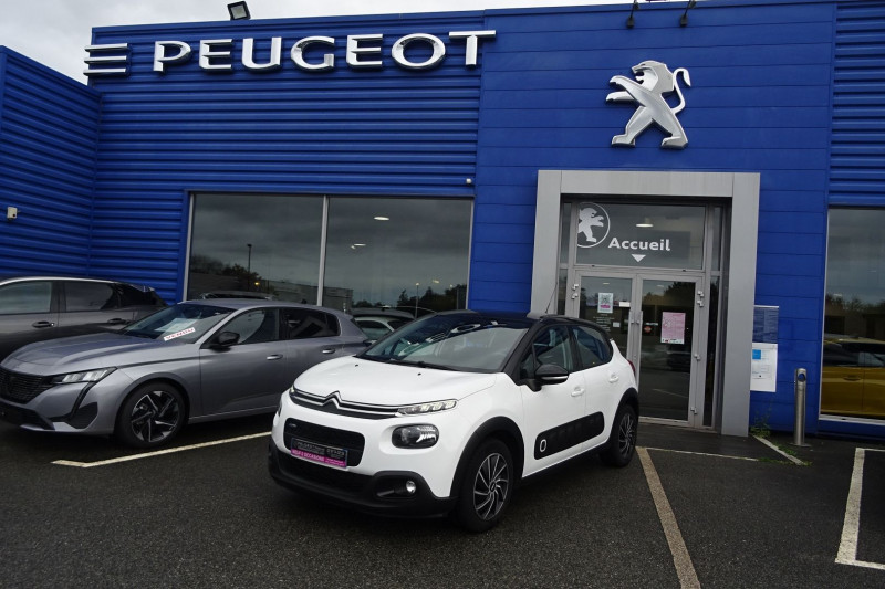 Citroen C3 PURETECH 82CH FEEL BUSINESS 105G Essence BLANC Occasion à vendre