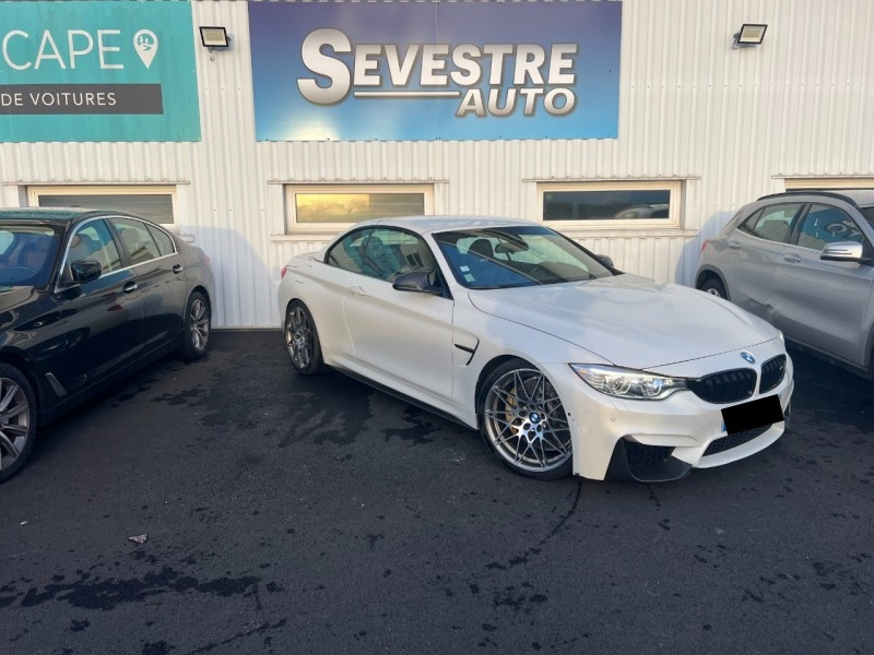 Photo 2 de l'offre de BMW M4 CABRIOLET (F83) M4 450CH PACK COMPETITION DKG ENTRETIEN COMPLET BMW à 58990€ chez Sevestre Automobiles Nantes