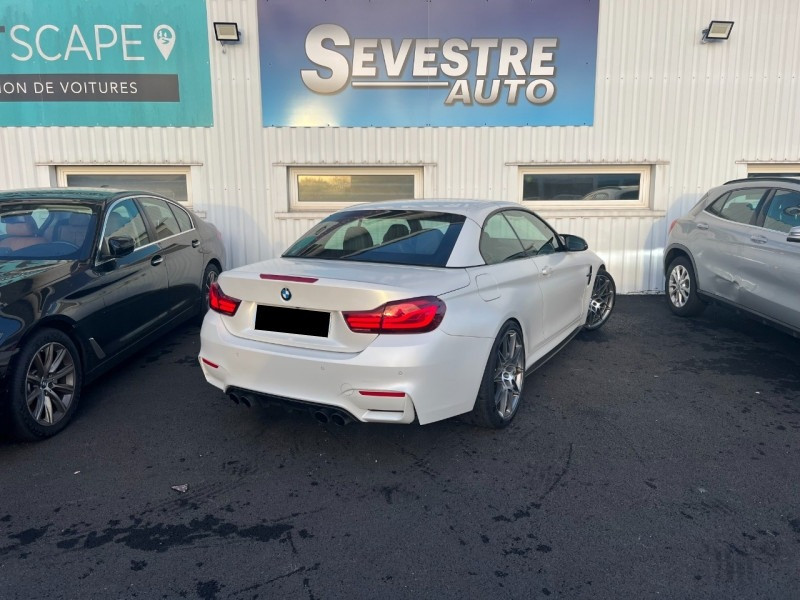 Photo 4 de l'offre de BMW M4 CABRIOLET (F83) M4 450CH PACK COMPETITION DKG ENTRETIEN COMPLET BMW à 58990€ chez Sevestre Automobiles Nantes