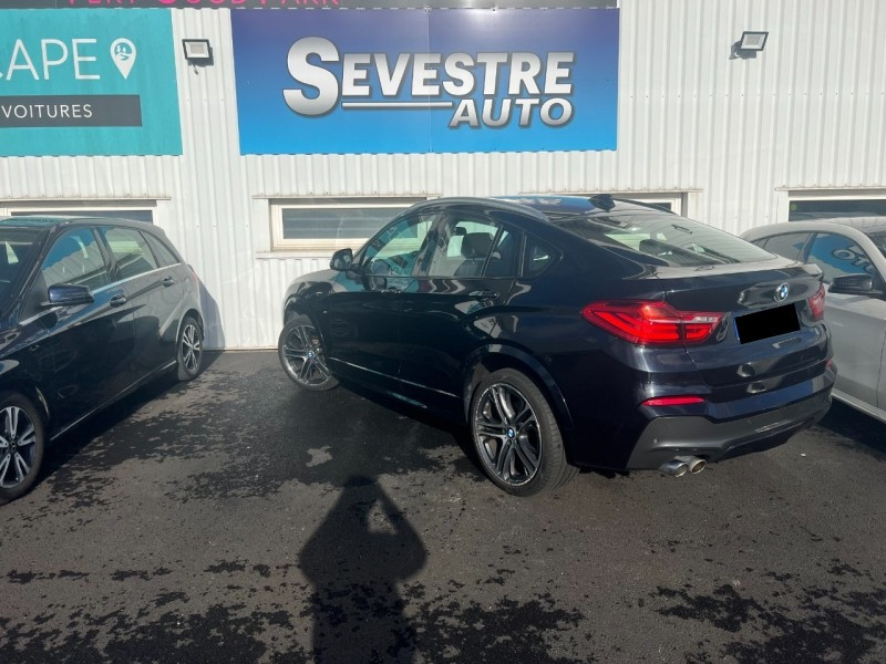 Photo 4 de l'offre de BMW X4 (F26) XDRIVE35DA 313CH M SPORT à 29490€ chez Sevestre Automobiles Nantes