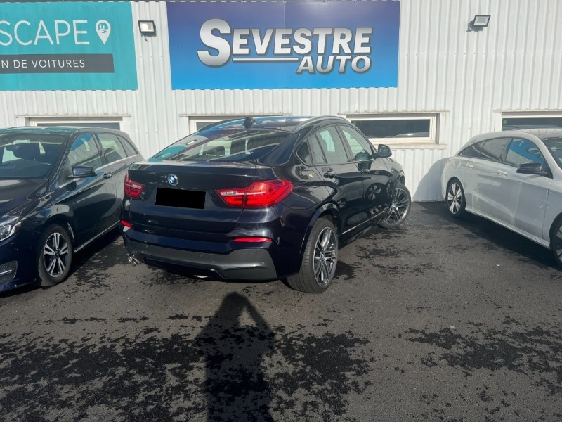 Photo 3 de l'offre de BMW X4 (F26) XDRIVE35DA 313CH M SPORT à 29490€ chez Sevestre Automobiles Nantes
