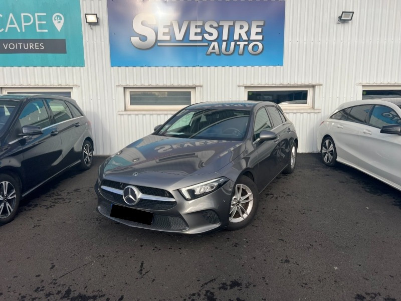 Mercedes-Benz CLASSE A BERLINE 180 D 116CH STYLE LINE 7G-DCT Diesel GRIS Occasion à vendre