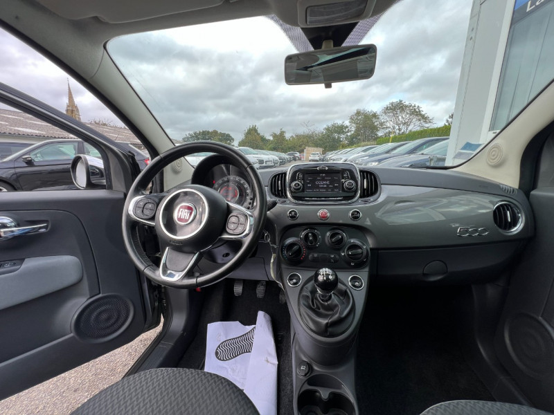 Photo 6 de l'offre de FIAT 500 1.2 8V 69CH ECO PACK POPSTAR à 7990€ chez Sevestre Automobiles Nantes