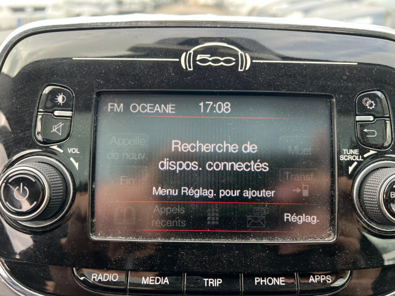 Photo 5 de l'offre de FIAT 500 1.2 8V 69CH ECO PACK POPSTAR à 7990€ chez Sevestre Automobiles Nantes