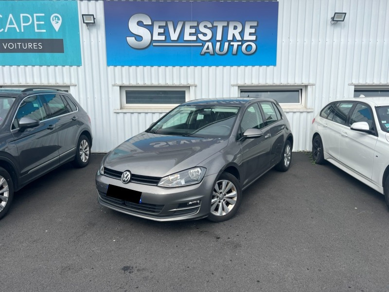 Volkswagen GOLF VII 1.6 TDI 110CH BLUEMOTION TECHNOLOGY FAP CONFORTLINE BUSINESS DSG7 5P Diesel GRIS Occasion à vendre