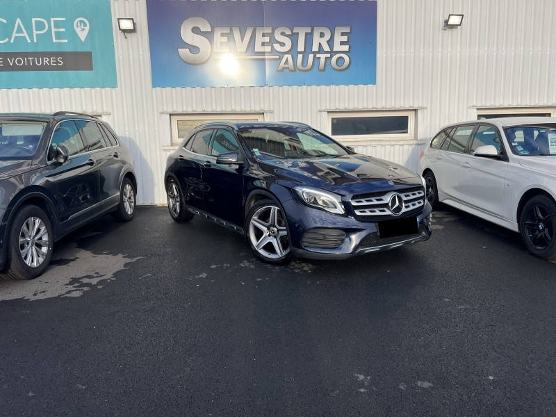 Mercedes-Benz CLASSE GLA 200 D 136CH FASCINATION 7G-DCT EURO6C Diesel BLEU Occasion à vendre