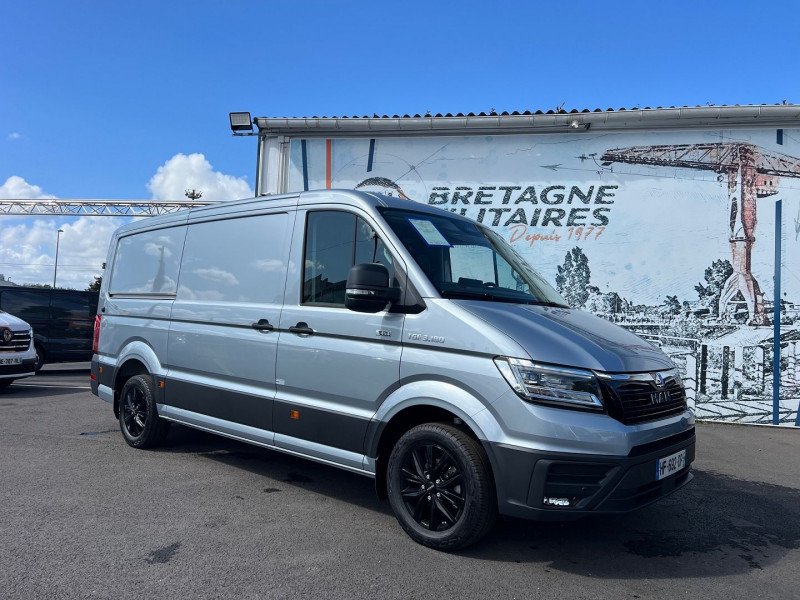 Man TGE 4X4 L3H2 (L2H1) 3.5T 180 CV BVA NOMBREUSES OPTIONS Diesel GRIS ARGENT Occasion à vendre