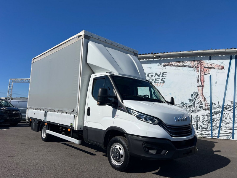 Iveco DAILY CCB 35C18H 4100 3.0 HI-MATIC PLATEAU CAISSE BACHE Diesel BLANC Occasion à vendre