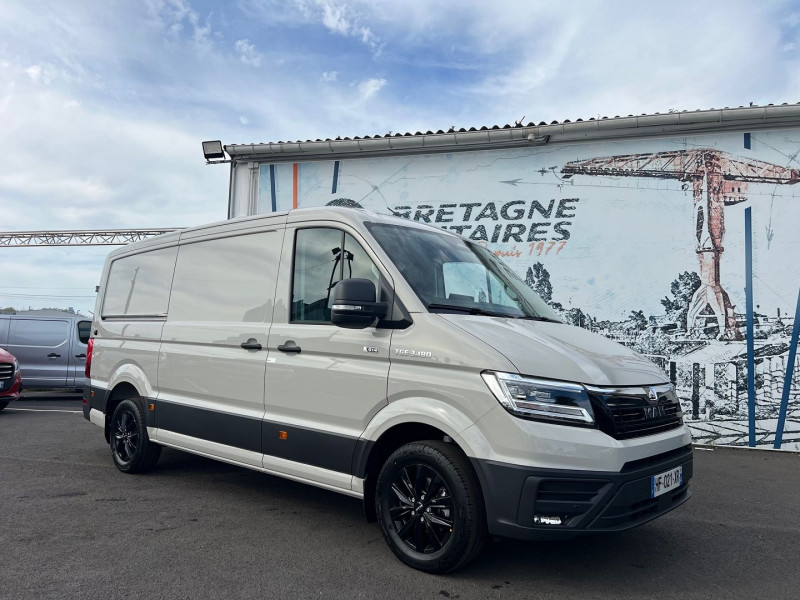 Man TGE 4X4 L3H2 (L2H1) 3.5T 180 CV BVA NOMBREUSES OPTIONS Diesel GRIS ASCOT Occasion à vendre