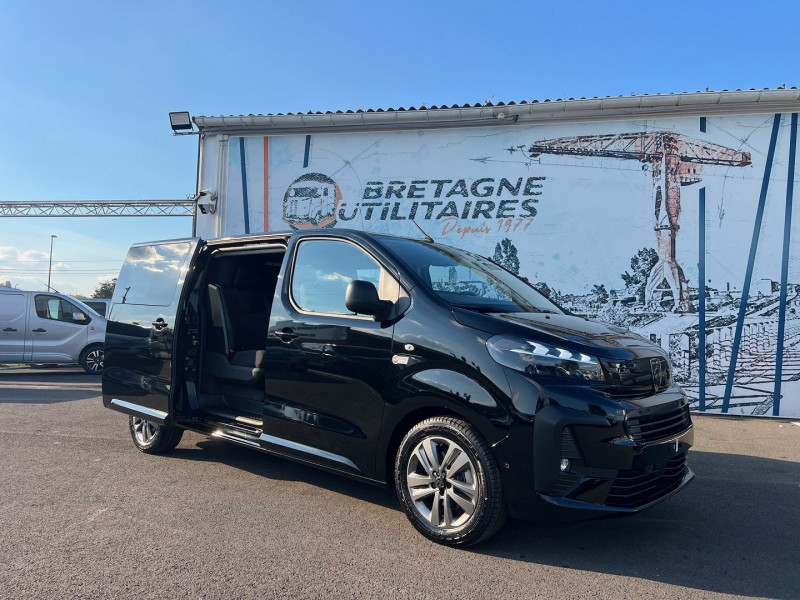 Peugeot EXPERT FG XL 2.0 BLUEHDI 180CH CAB APPRO 5PL PACK PREMIUM CONNECT EAT8 Diesel NOIR METAL Occasion à vendre