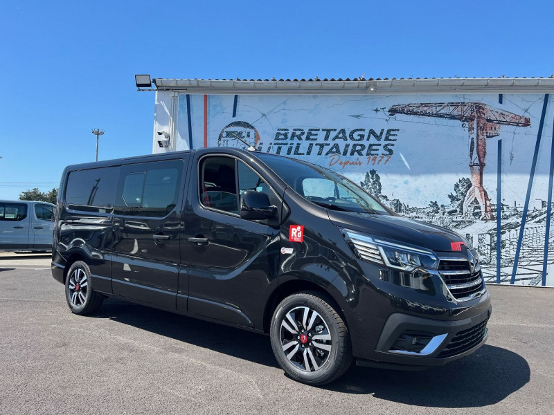 Renault TRAFIC NOIR 5 PLACES BVA9 170 CV L2H1 EXCLUSIVE + OPTIONS Diesel NOIR MIDNIGHT Occasion à vendre