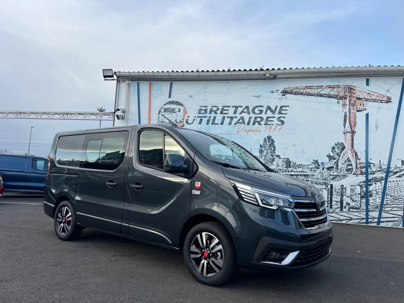 Photo 3 de l'offre de RENAULT TRAFIC 5PL L1H1 3T 2.0 BLUE DCI 170CH BVA9 CAB APPRO EXCLUSIVE + OPTIONS à 45540€ chez Bretagne Utilitaires