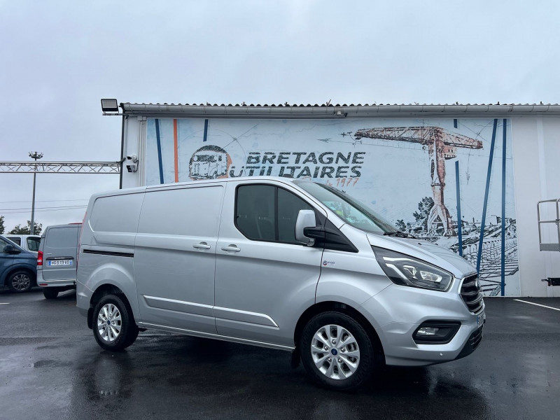Photo 5 de l'offre de FORD TRANSIT CUSTOM FG 300 L1H1 2.0 ECOBLUE 130 CV LIMITED  BVA + ATTELAGE à 26340€ chez Bretagne Utilitaires