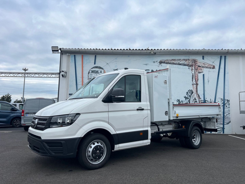 Photo 3 de l'offre de VOLKSWAGEN CRAFTER BENNE JPM 3.5T L3 2.0 TDI 163CH BUSINESS PROPULSION RJ à 50340€ chez Bretagne Utilitaires