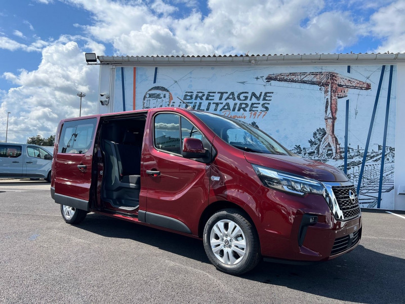 Photo 1 de l'offre de NISSAN PRIMASTAR FG ROUGE CARM L2H1 3T0 2.0 DCI 170CH BVA9 CABINE APPROFONDIE 5 PLACES TEKNA EURO6EB à 42540€ chez Bretagne Utilitaires