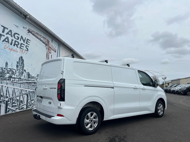 Photo 3 de l'offre de FORD TRANSIT CUSTOM FG 320 L2H1 2.0 ECOBLUE 136CH BVA LIMITED + OPTIONS à 37140€ chez Bretagne Utilitaires