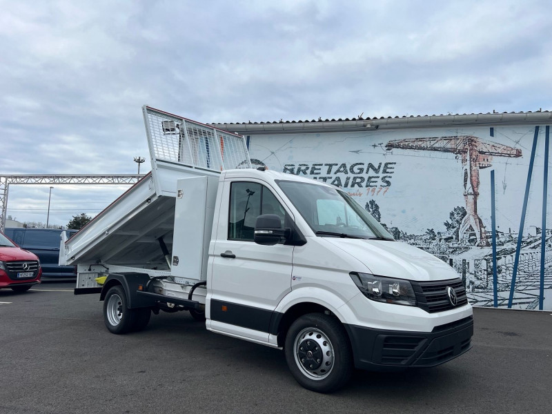 Photo 1 de l'offre de VOLKSWAGEN CRAFTER BENNE JPM 3.5T L3 2.0 TDI 163CH BUSINESS PROPULSION RJ à 50340€ chez Bretagne Utilitaires