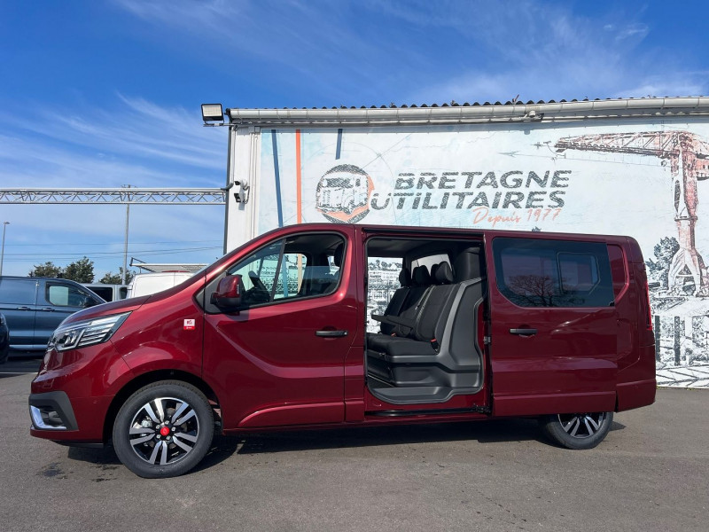 Renault TRAFIC CARMIN 5 PLACES BVA9 170 CV L2H1 EXCLUSIVE + OPTIONS Diesel ROUGE CARMIN Occasion à vendre