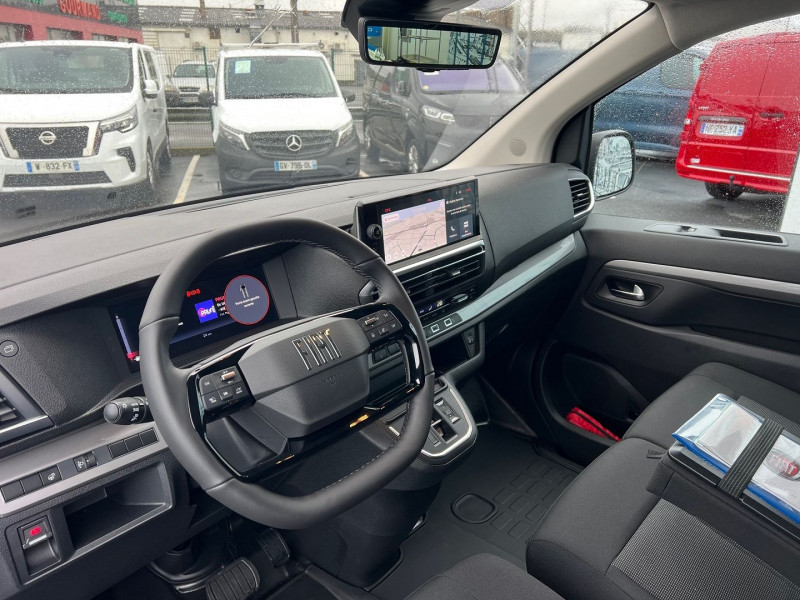 Photo 3 de l'offre de FIAT SCUDO FG NEUF: M DIESEL 180CH S&S S-DESIGN EAT8 + OPTIONS 1752 € à 36540€ chez Bretagne Utilitaires